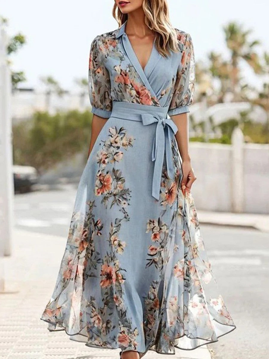 chiffon midi dress Donna Karan Wm Poly - Multi - Size 4 add a sleek clutch and delicate bracelet to complete your ensemble Buy Friends Like These Navy
