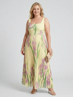 Harper Floral A-Line Maxi Dress
