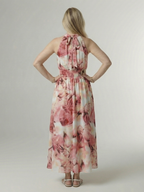 Sylin - Gathered Halter Midi Dress