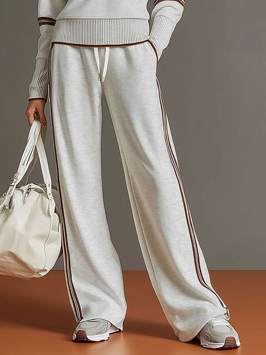 Half-zip tracksuit co-ord set