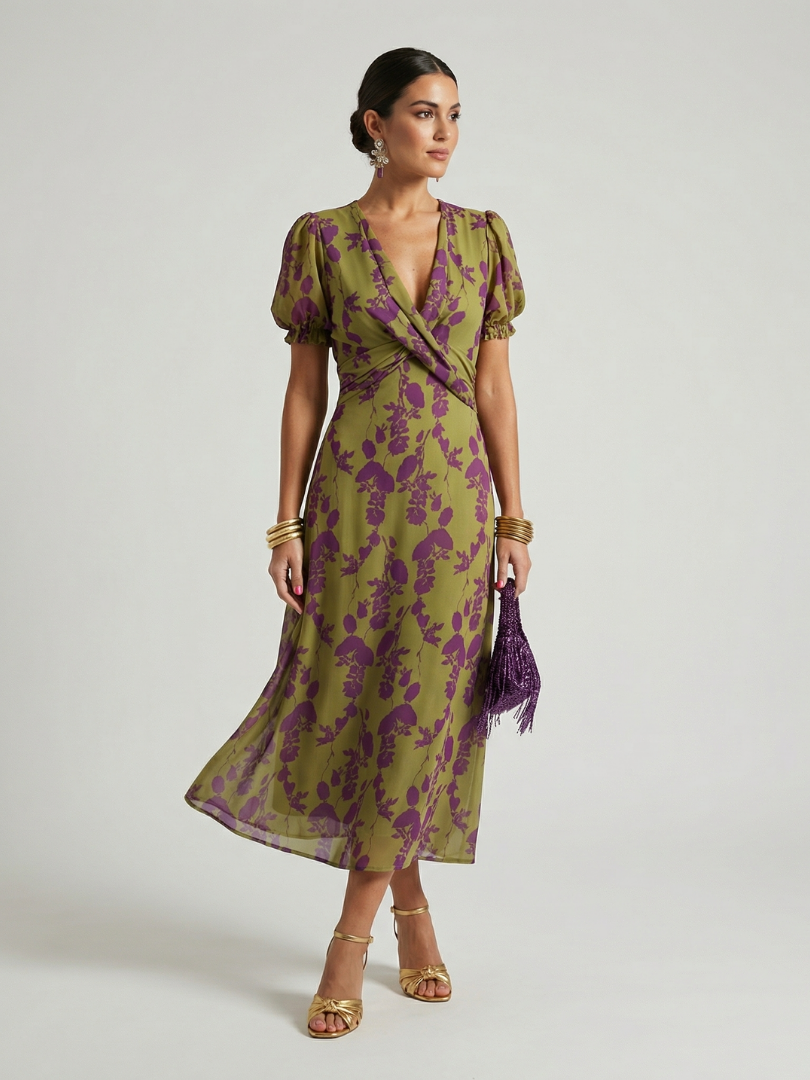 Virel - Relaxed Floral Midi Dress