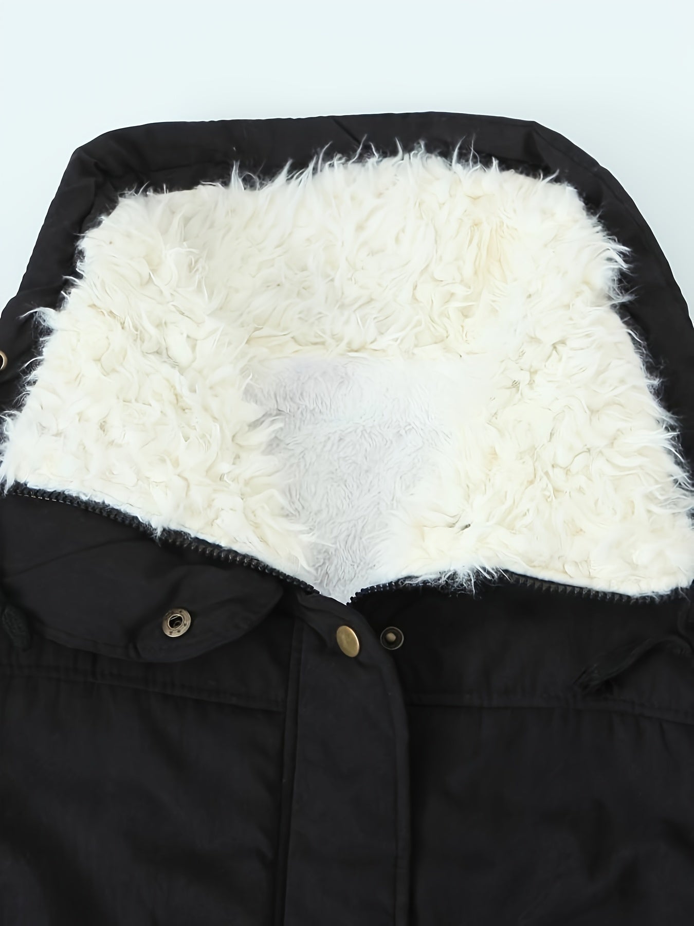 Black Hooded Coat