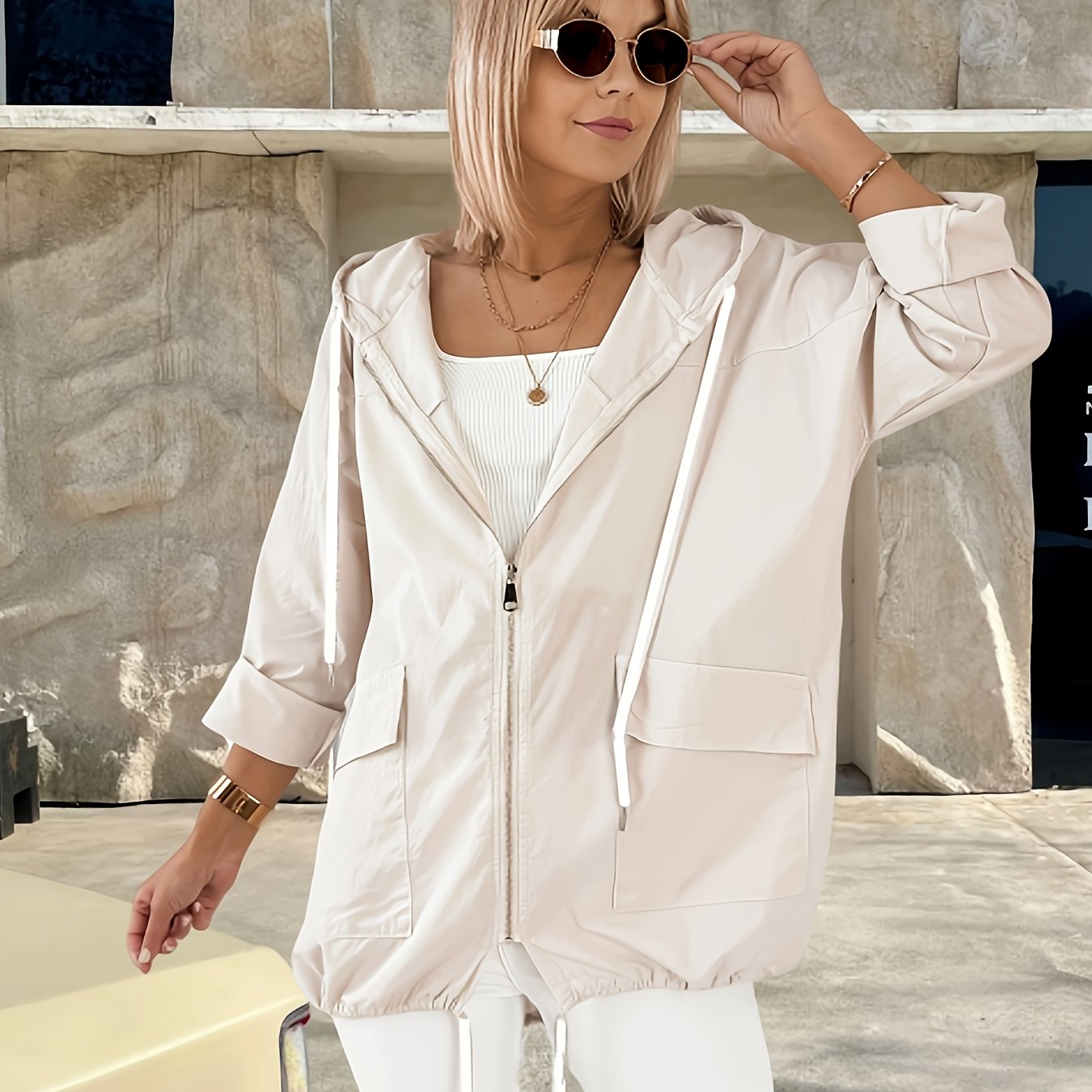 Hooded Jacket, detail view