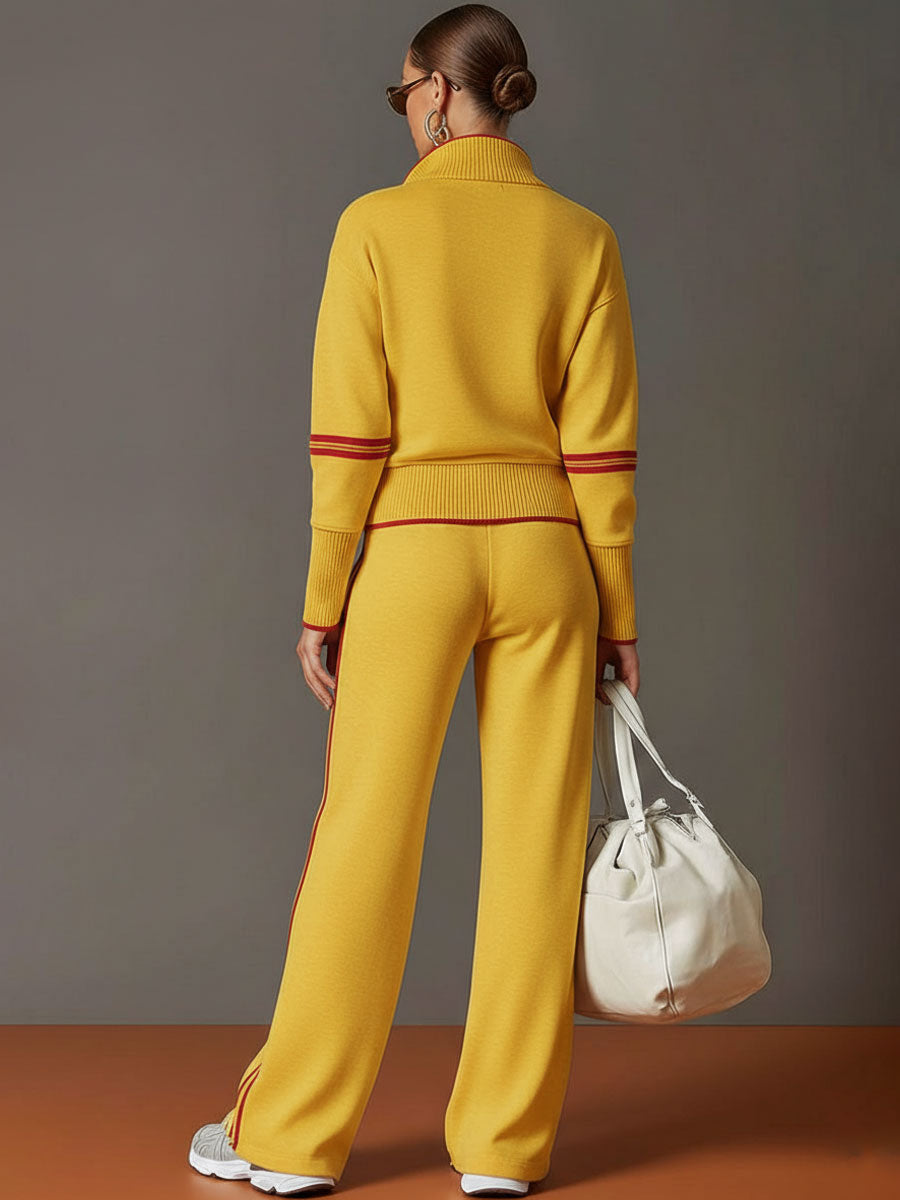 Half-zip tracksuit co-ord set