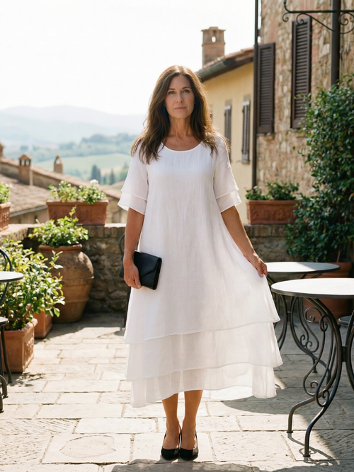 Belen - Soft Layered Dress