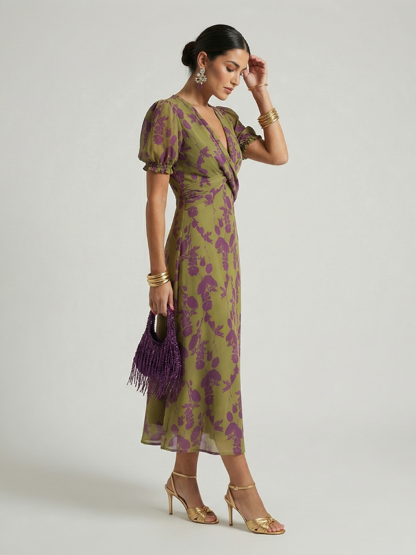 Virel - Relaxed Floral Midi Dress