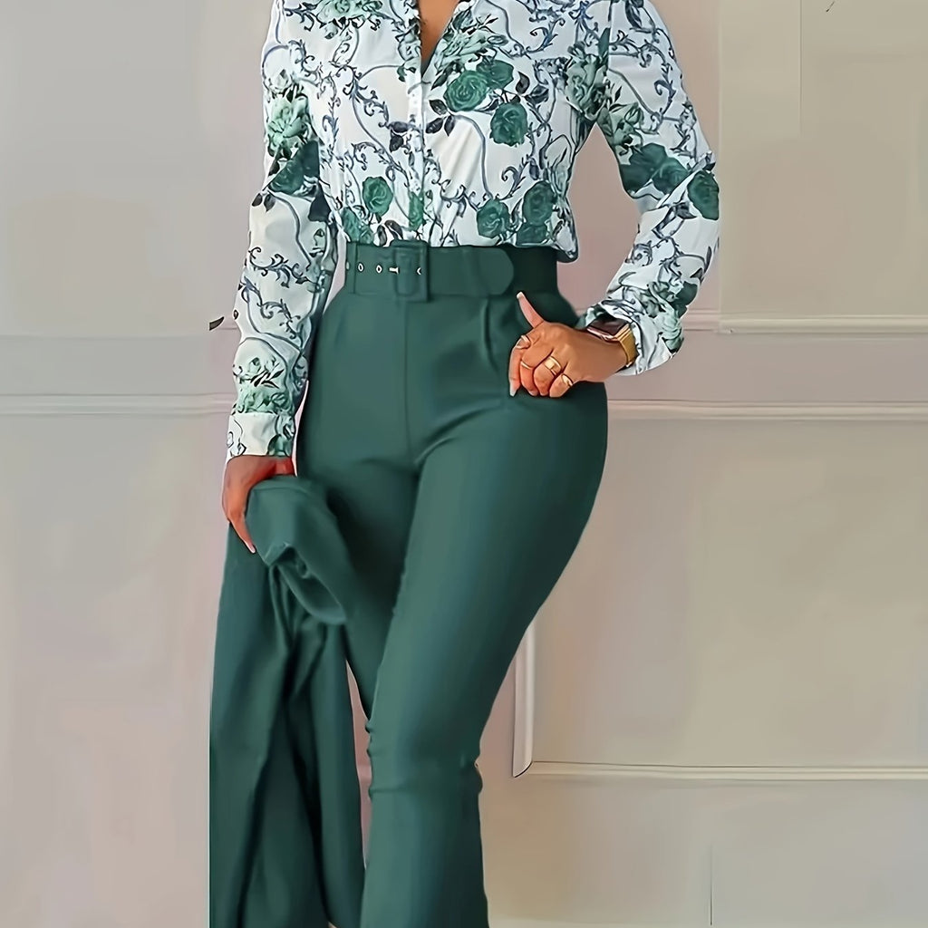 Elegant Floral Co-ord Set