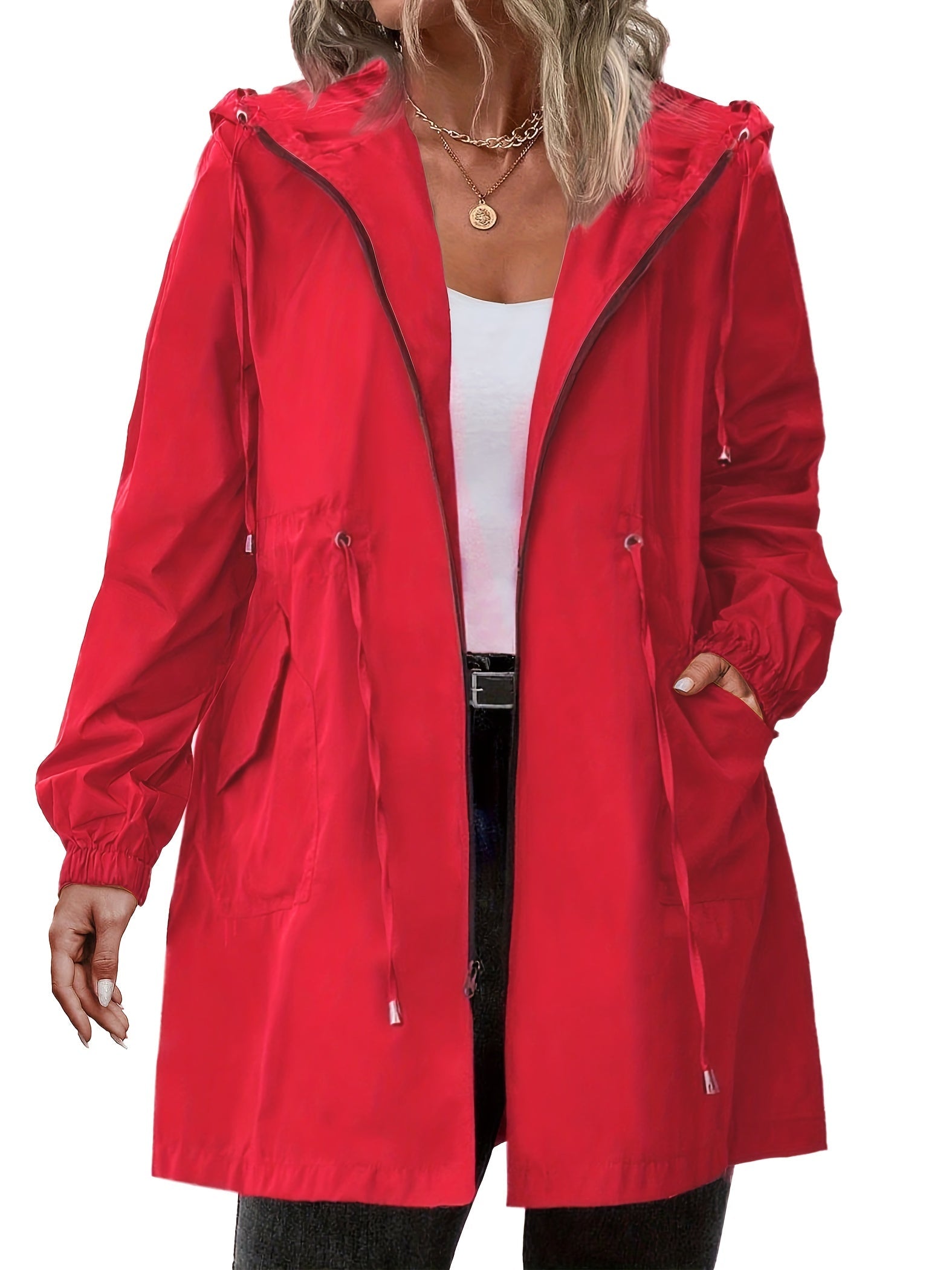 Yellow Hooded Coat