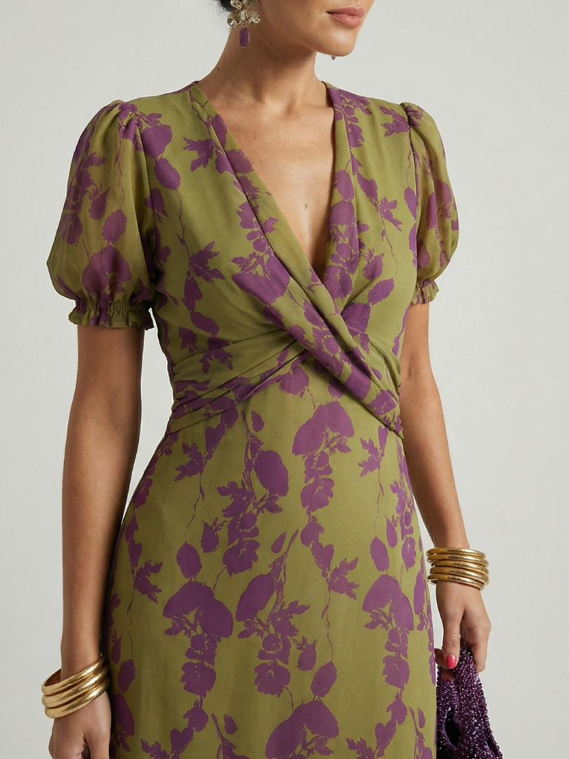 Virel - Relaxed Floral Midi Dress