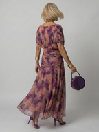 Calen - Off Shoulder Flow Midi Dress