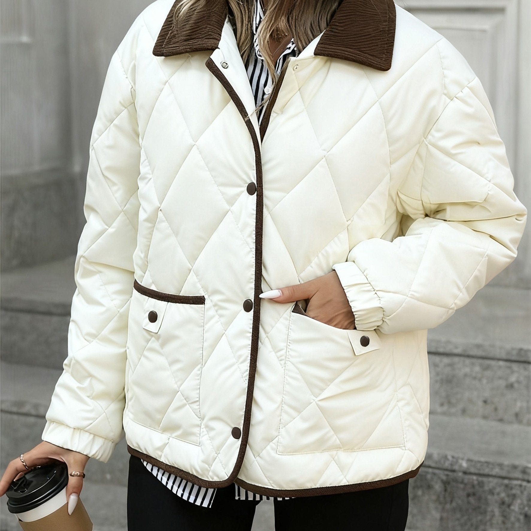 Milky Quilted Jacket