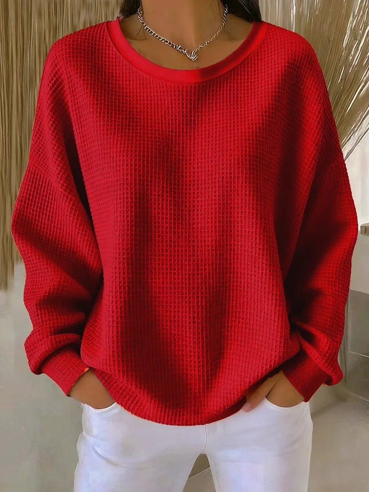 Pink Classic Knit Sweater
