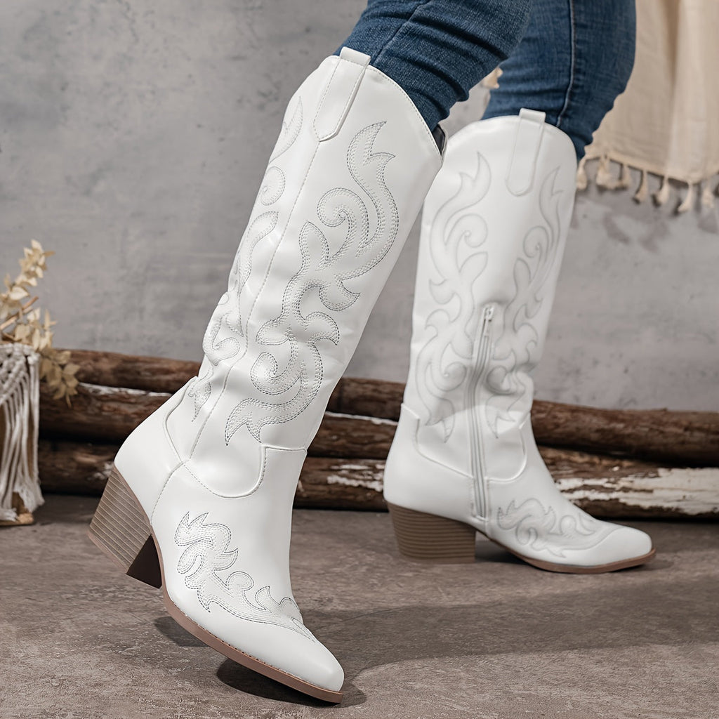 knee-high cowboy Boots