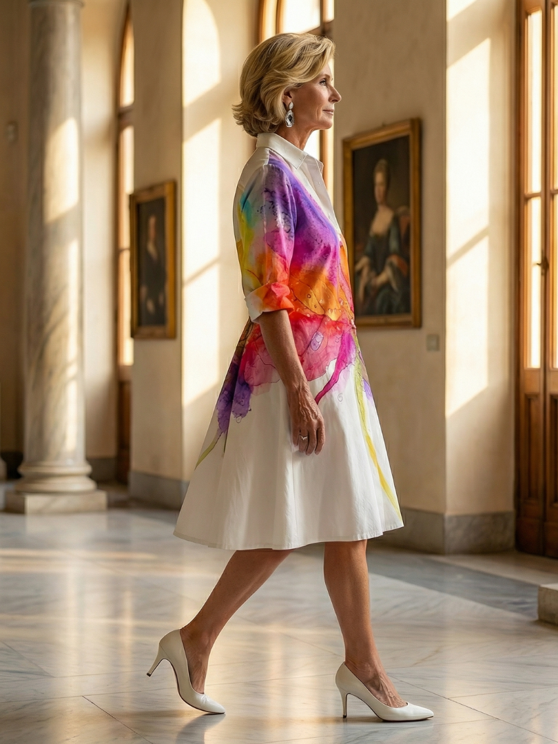 Ulyssa - Painted Garden Dress