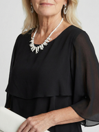 Brent - Layered Tier Midi Dress