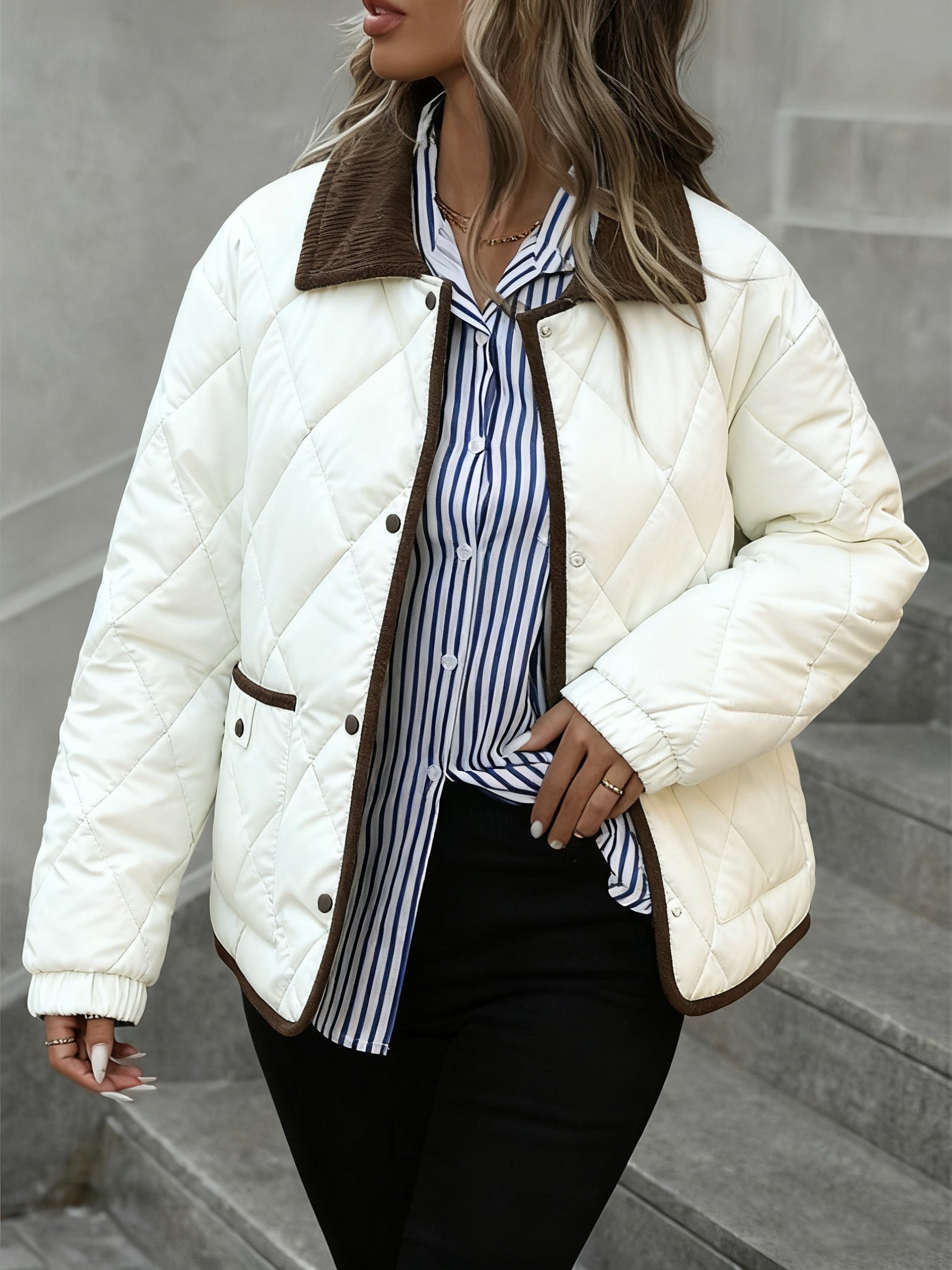 Milky Quilted Jacket