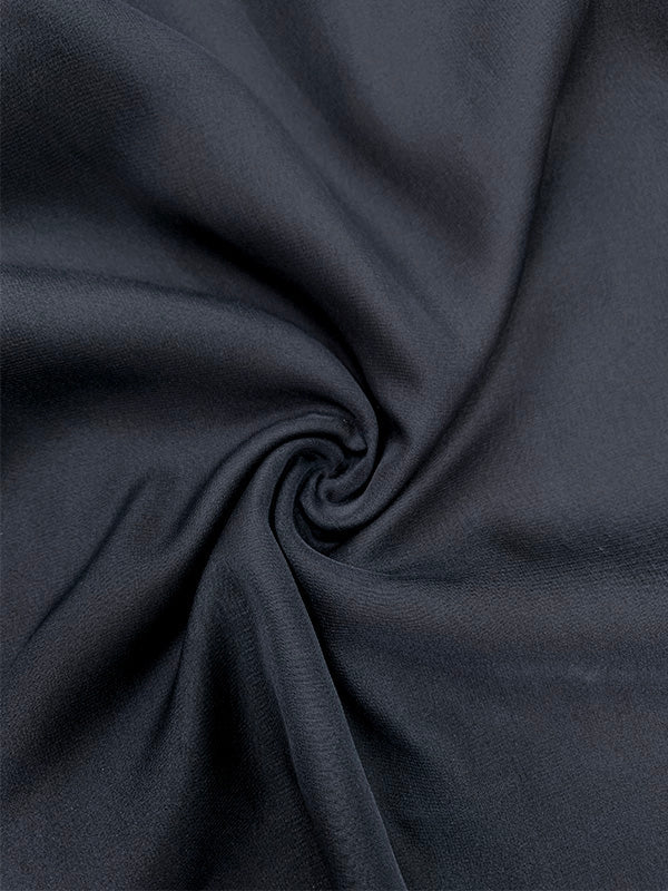 Navy Blue Gauze Maxi Dress