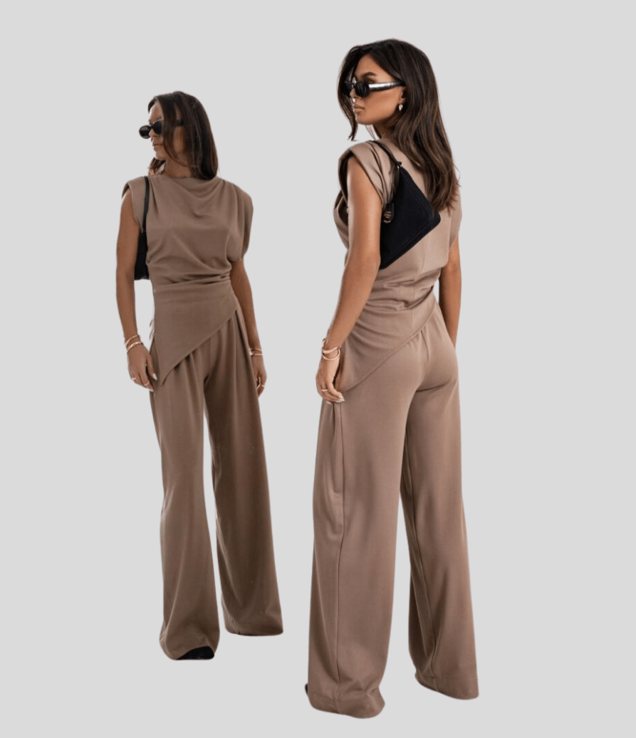 White Travel Co-ord Set
