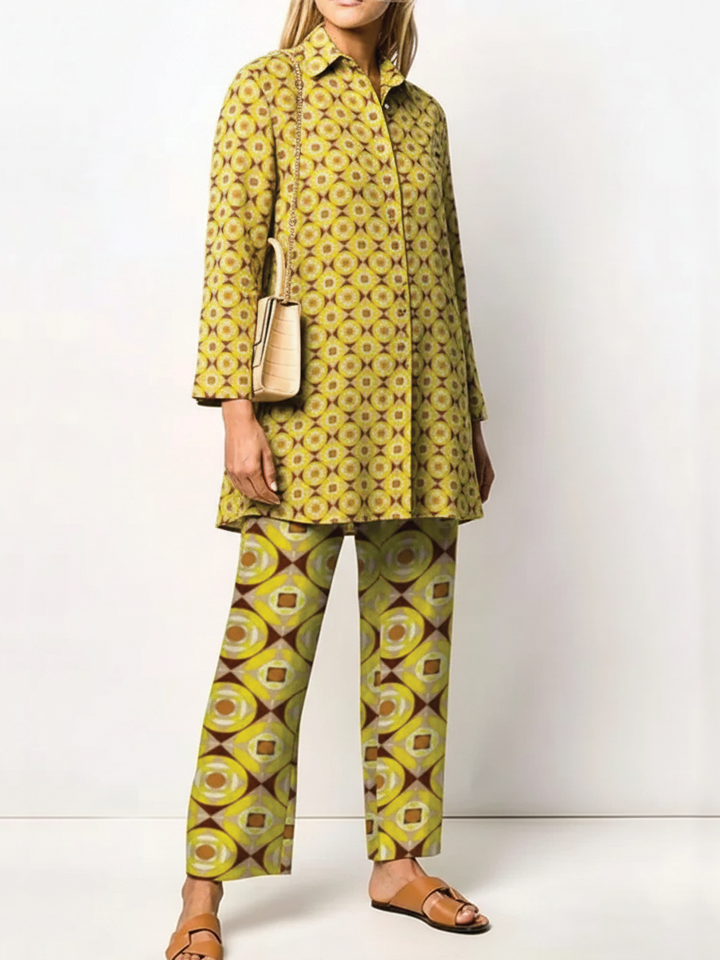 Farrah | Stylish Tunic Pants Two Piece Set