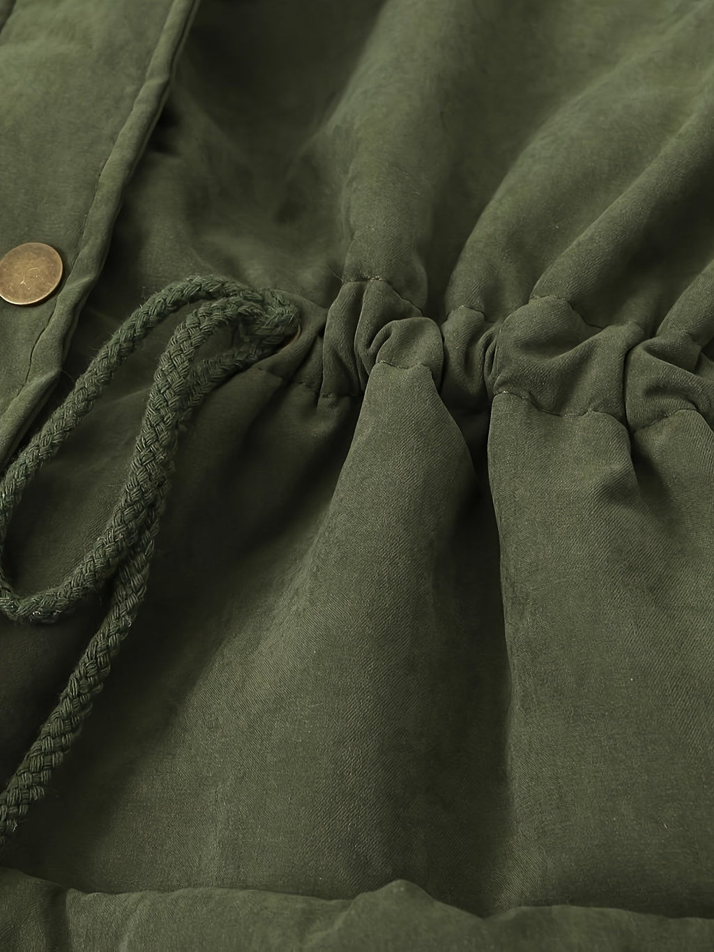 Fern Green Hooded Coat