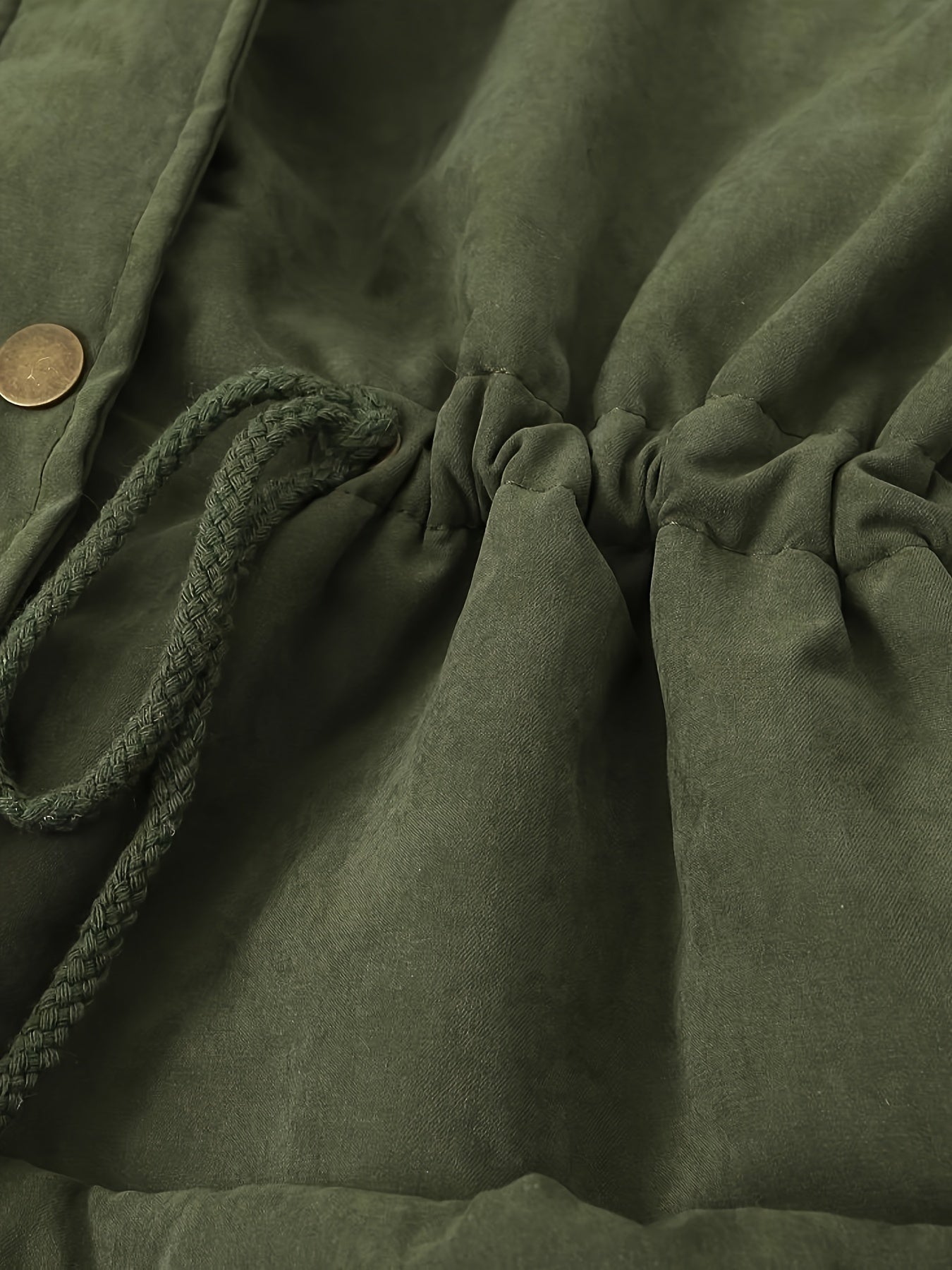 Fern Green Hooded Coat