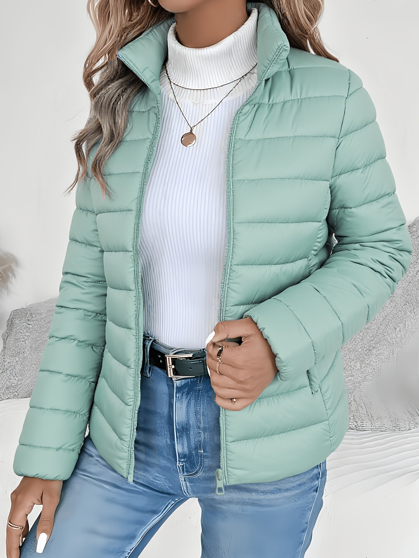 Matcha Puffer Jacket