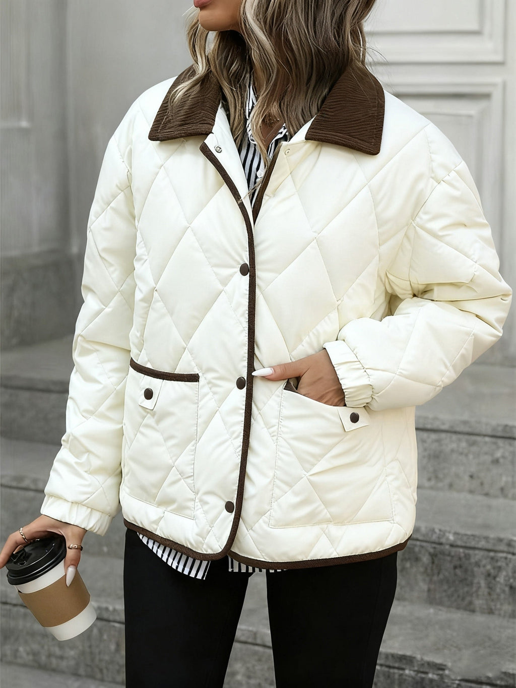Milky Quilted Jacket