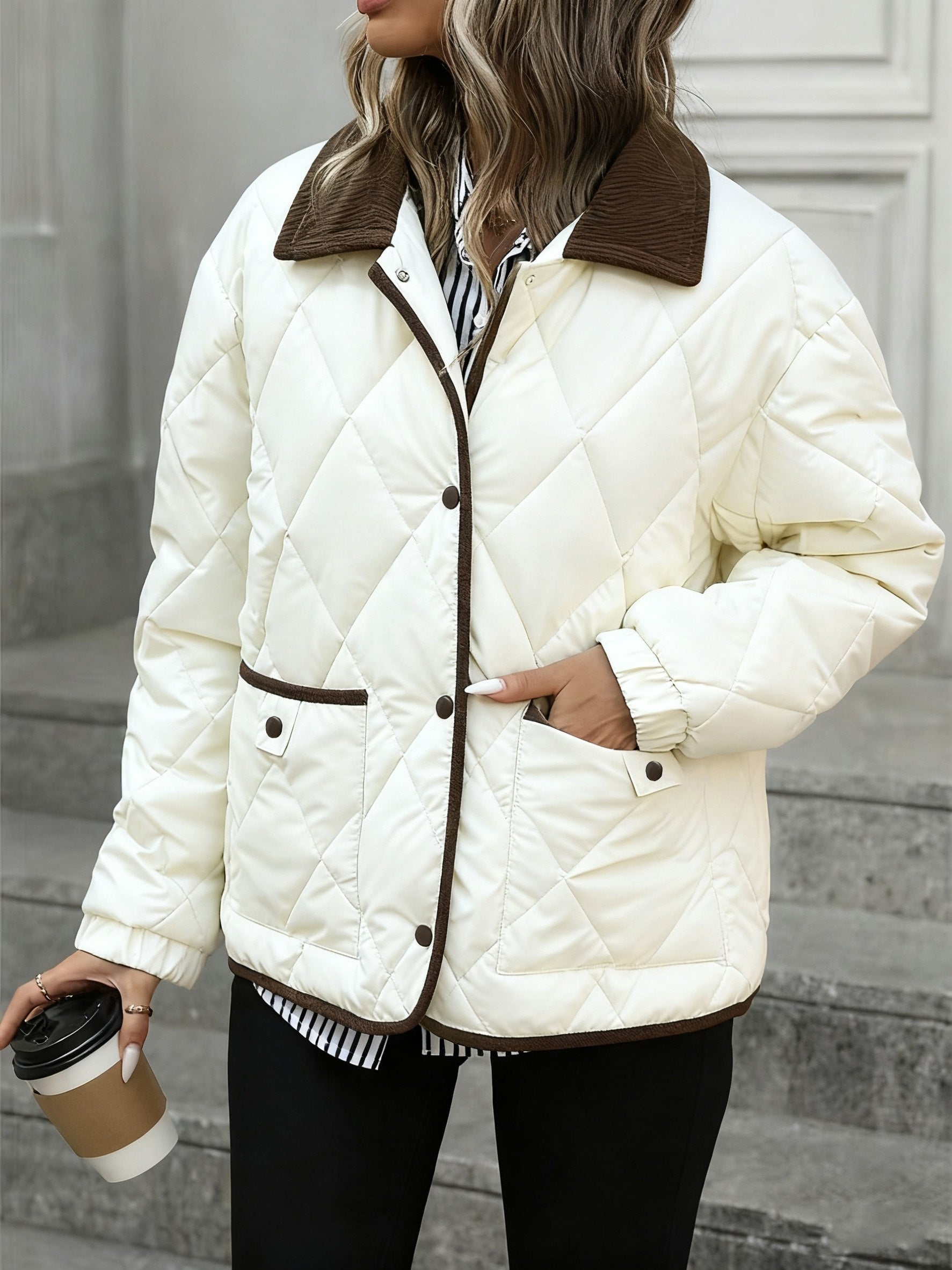 Milky Quilted Jacket