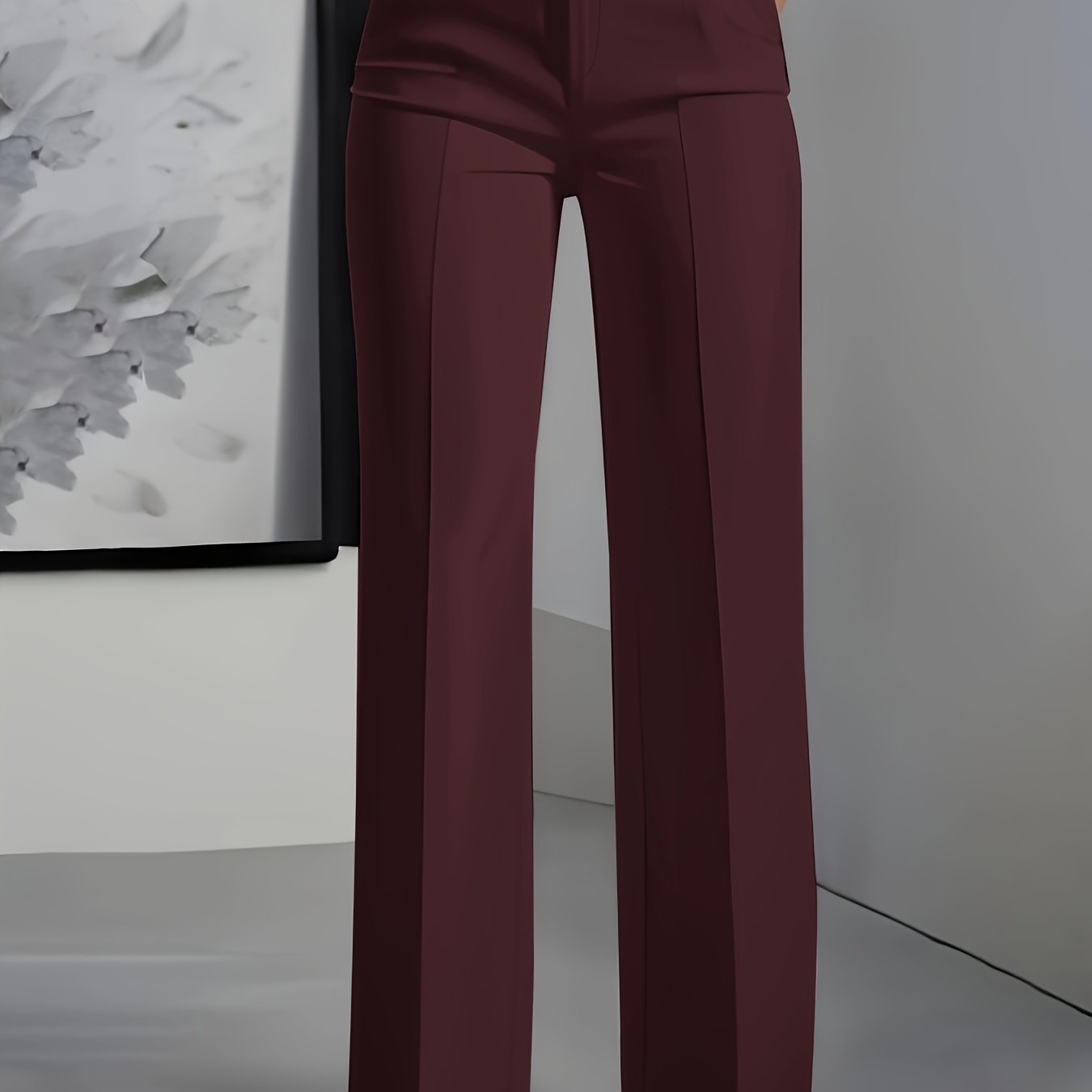 tailored wide-leg Pants