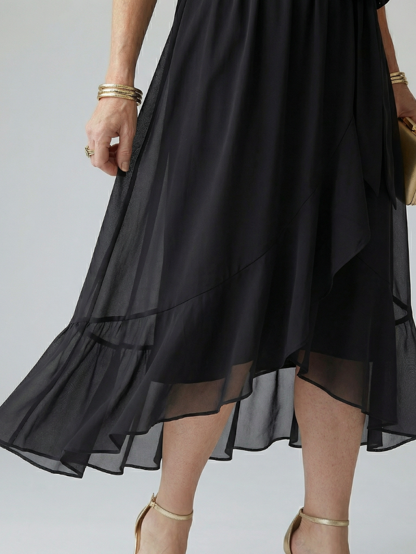 Elric - Light Drape Midi Dress