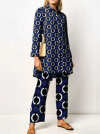 Farrah | Stylish Tunic Pants Two Piece Set