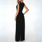 Esme | Women's Elegant Sheer Overlay Jumpsuit