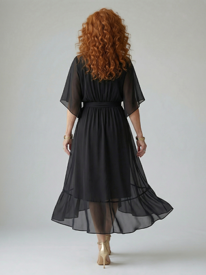 Elric - Light Drape Midi Dress