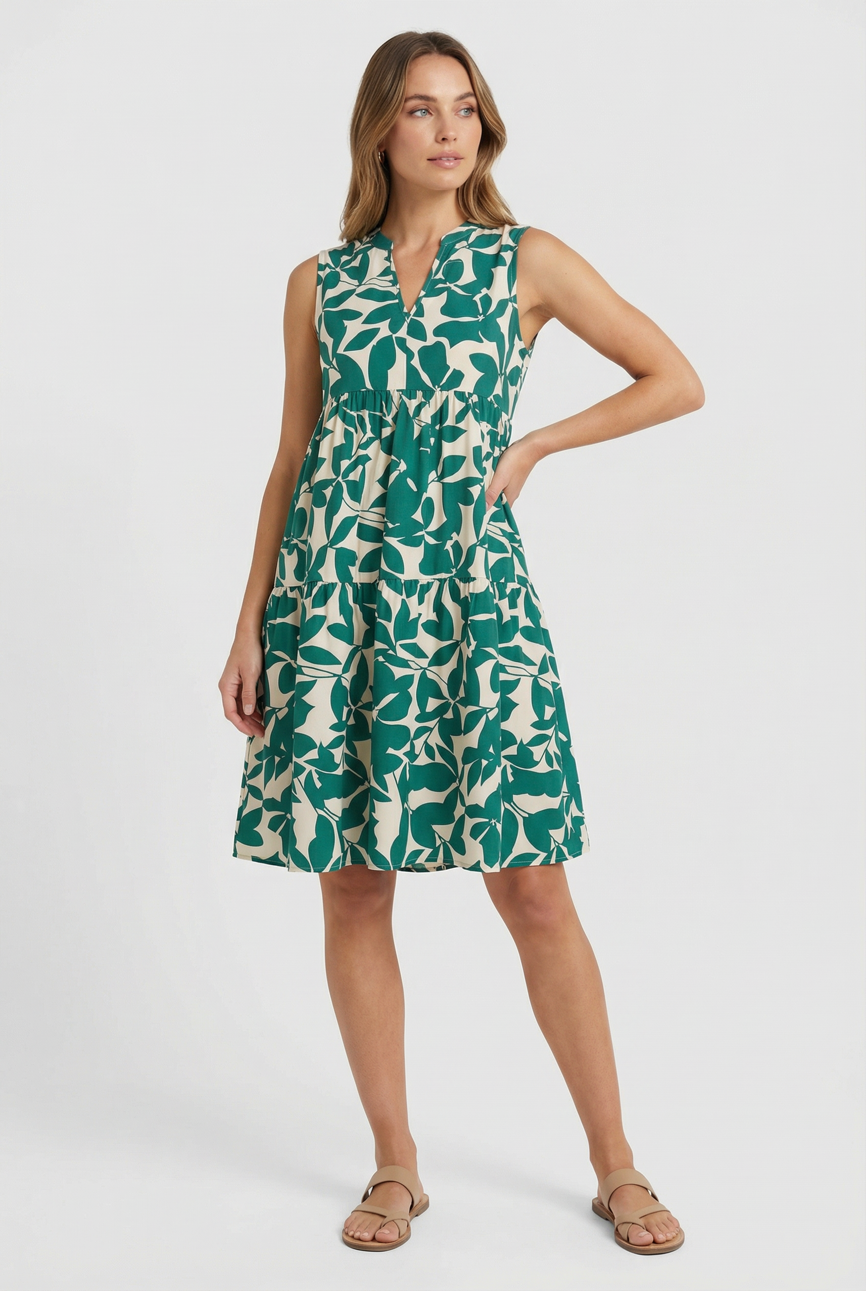 Women's Breathable Floral Summer Mini Dress
