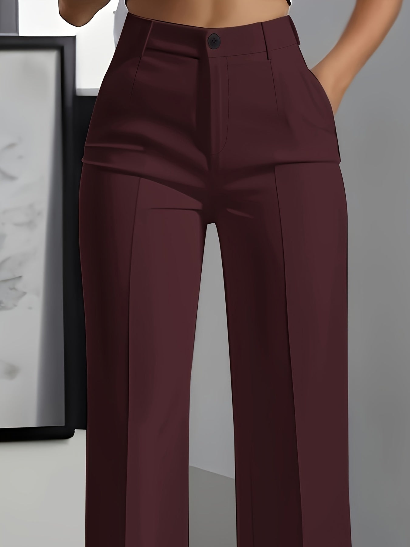 tailored wide-leg Pants