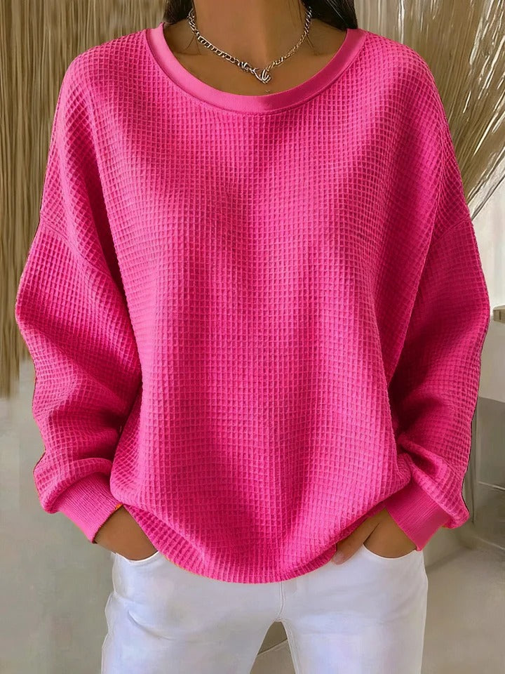 Pink Classic Knit Sweater