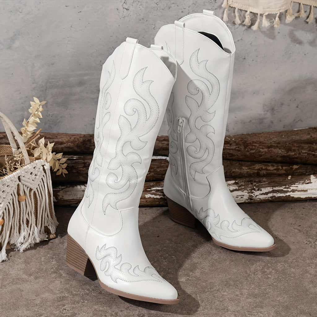 knee-high cowboy Boots