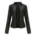 Black Leather-Look Jacket
