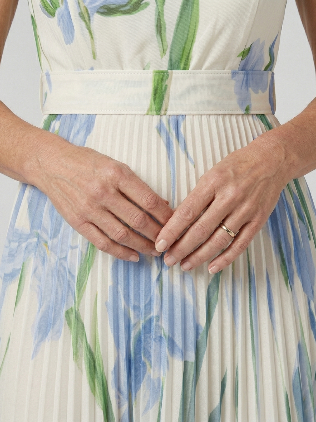 Harper Floral A-Line Maxi Dress