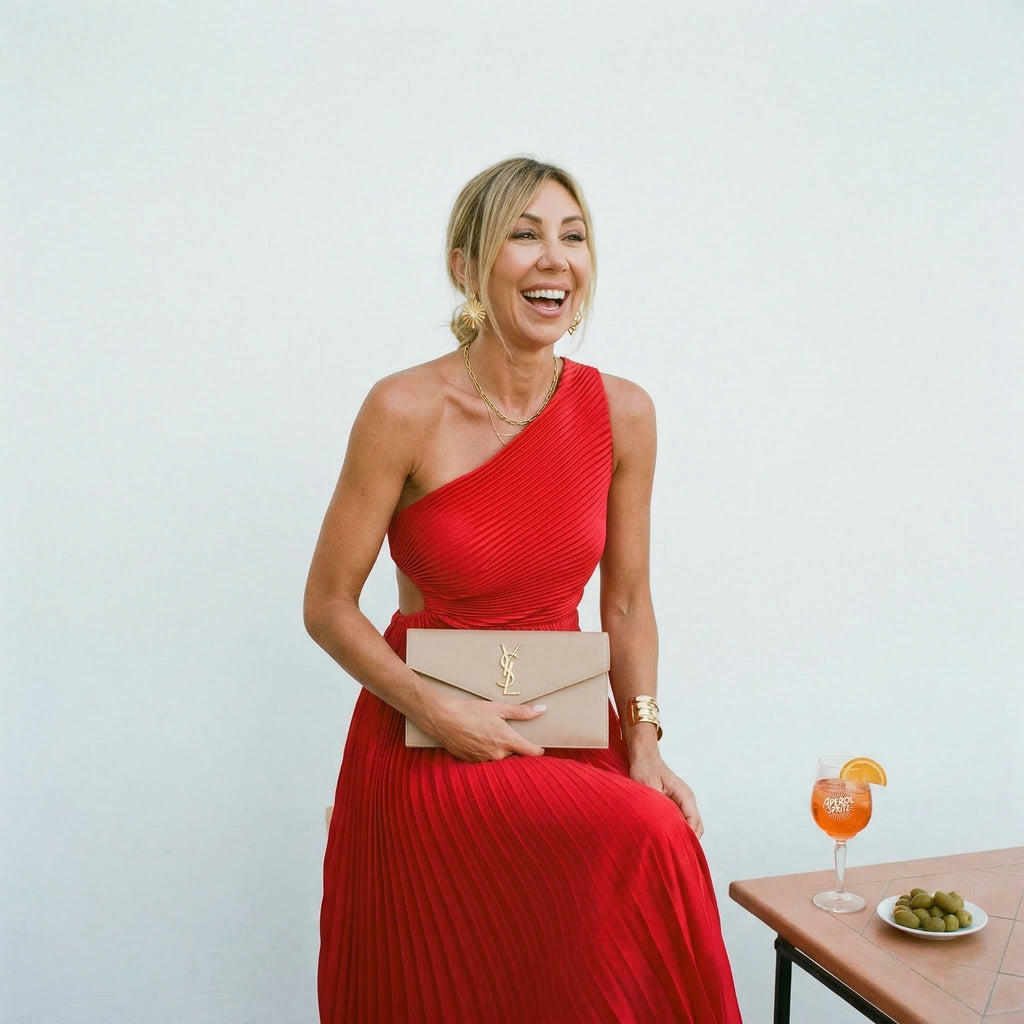 One-Shoulder Wedding Guest Dress