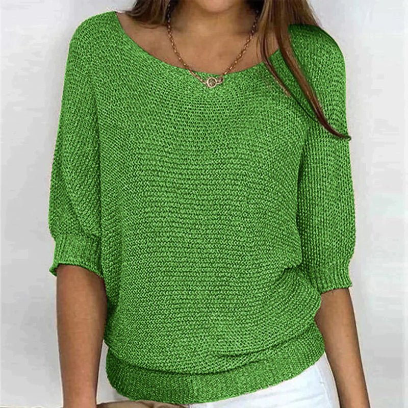 Sand Chic Pullover Sweater