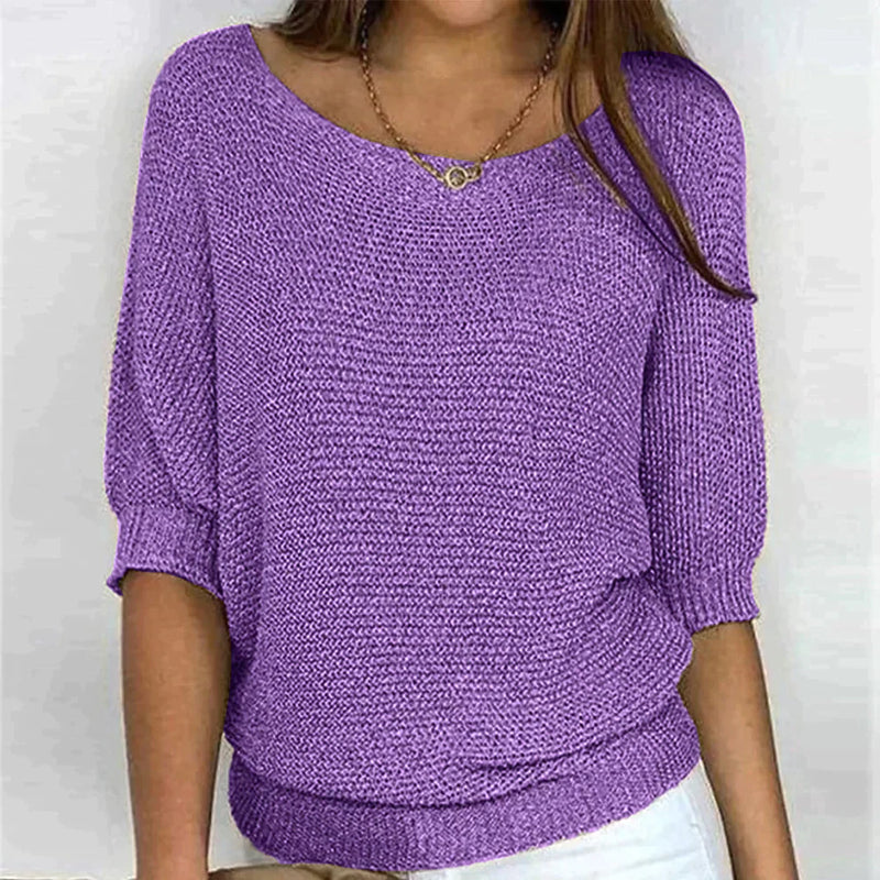 Sand Chic Pullover Sweater