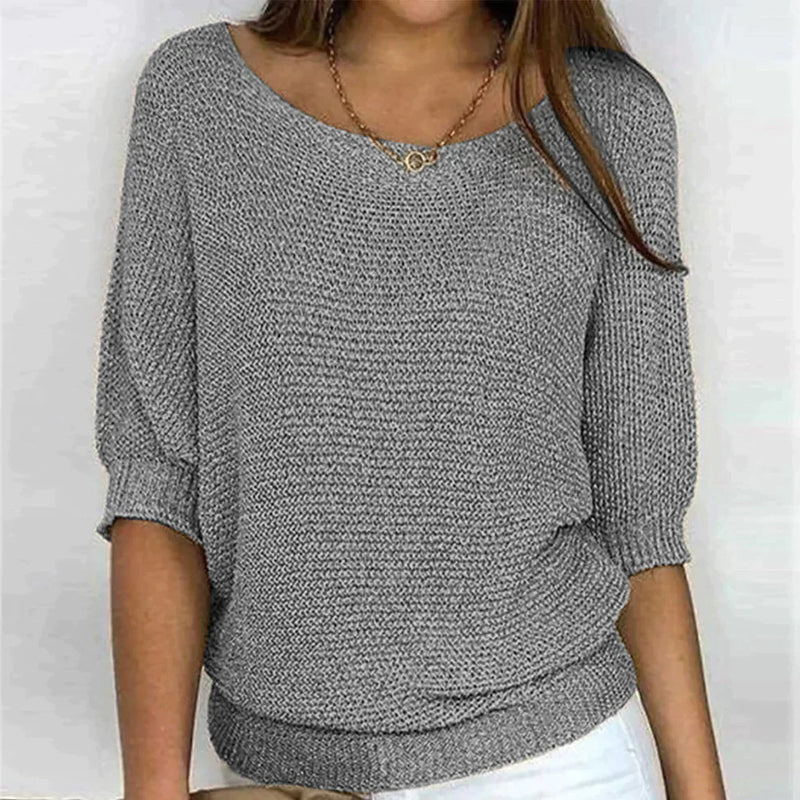 Sand Chic Pullover Sweater