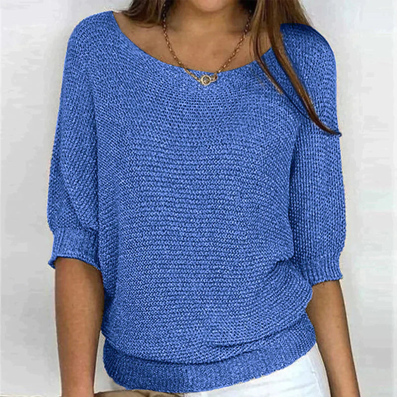 Sand Chic Pullover Sweater
