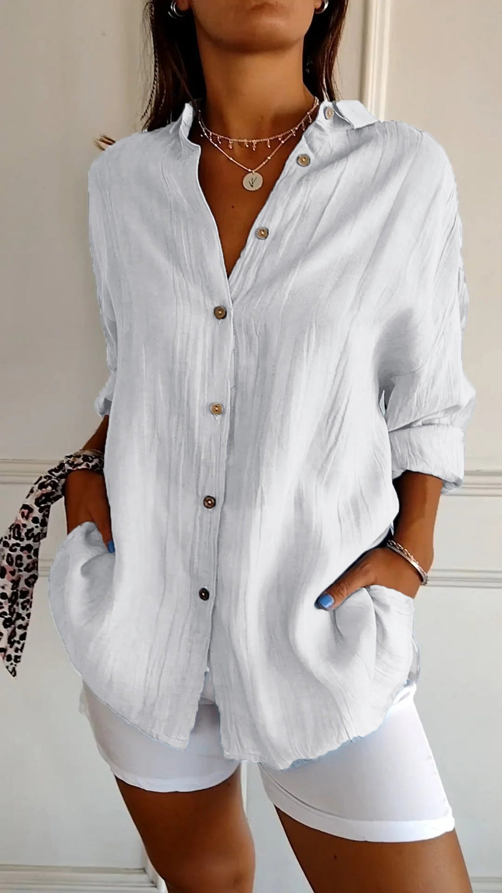 Button Down Summer Shirt Vacation Beach