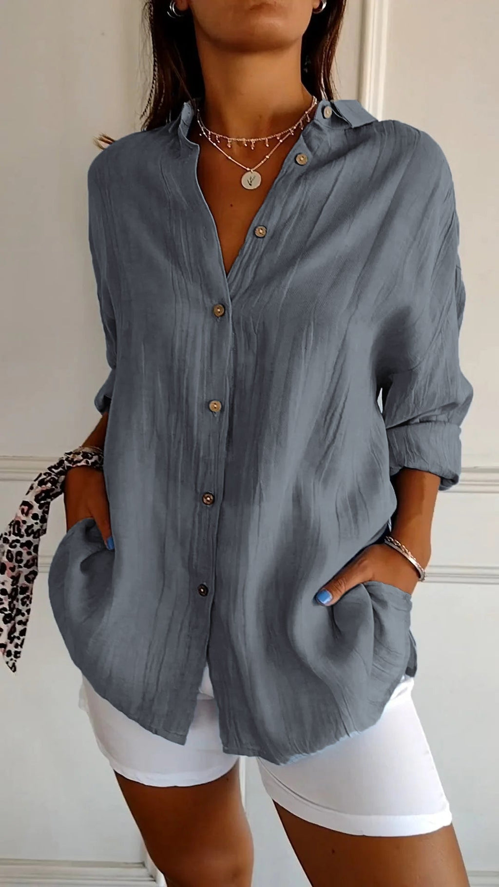 Button Down Summer Shirt Vacation Beach