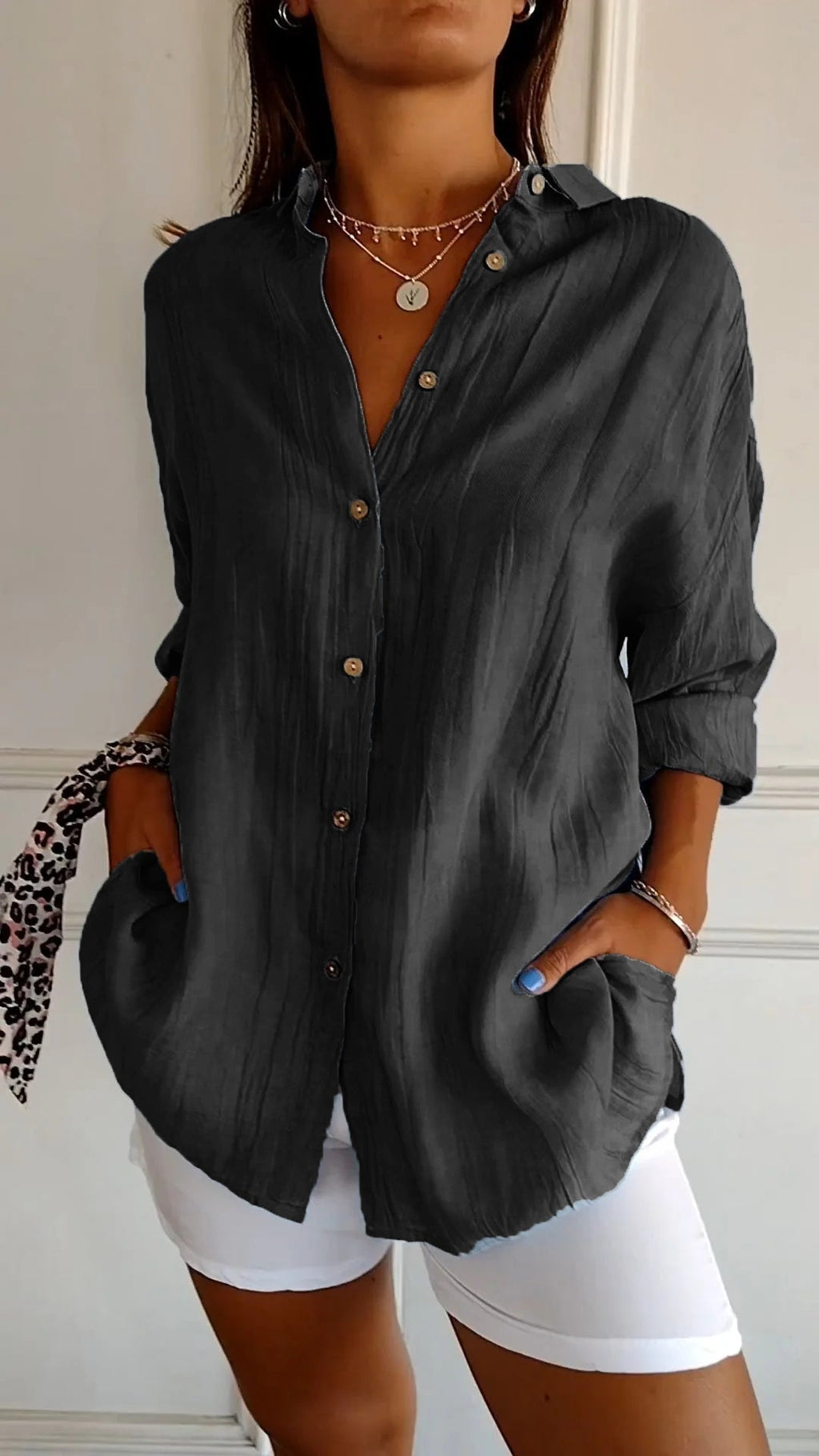 Button Down Summer Shirt Vacation Beach