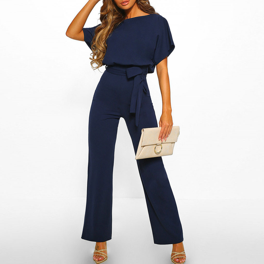 Women's Regular Fit Jumpsuit – Party and Evening Wear, Wedding Guest, Business