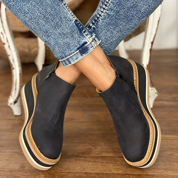 Black waterproof side-zip Boots