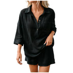 Women's Breathable Linen Summer Set